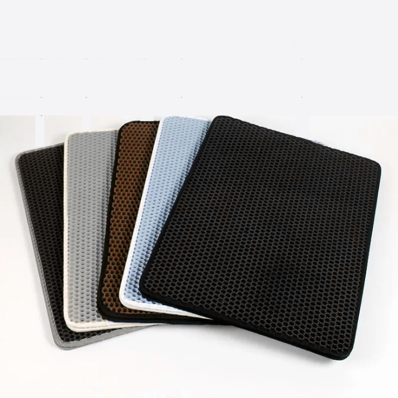 Tapis litière double couche