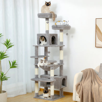 Arbre à Chat XXL avec Griffoirs en Sisal